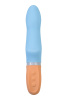 Вибратор Flovetta BLUEBELL, силикон, голубой, 18,5 см