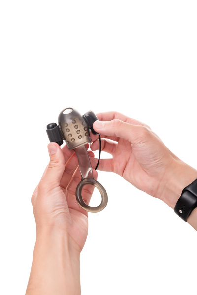 Многофункциональный тренажер для мужчин Erotist Hero 2, ТРЕ, черный, 13,8 см