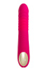 Вибратор c клиторальным стимулятором JOS Seri, силикон, розовый, 22 см