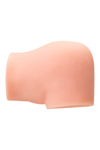 Мастурбатор реалистичный в фоме полуторса, с 2 любовными входами ТPE, телесный, 3,7 кг (в белой коро