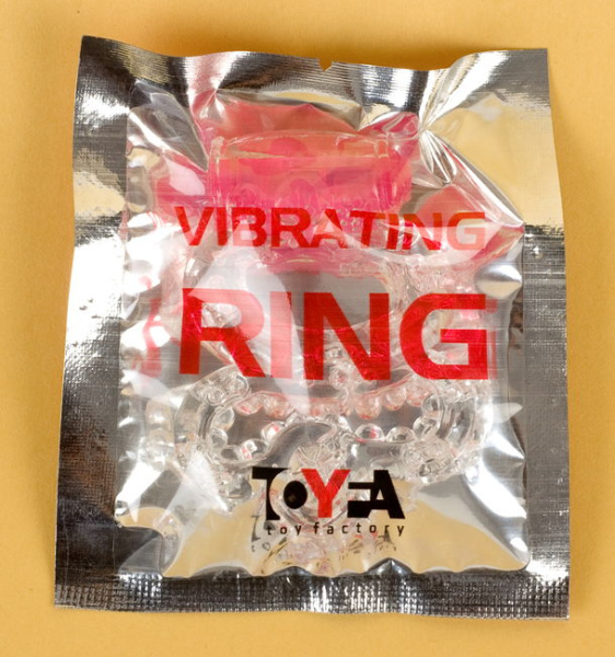 Виброкольцо, Прозрачное, 7,0 см, Ø 2,5