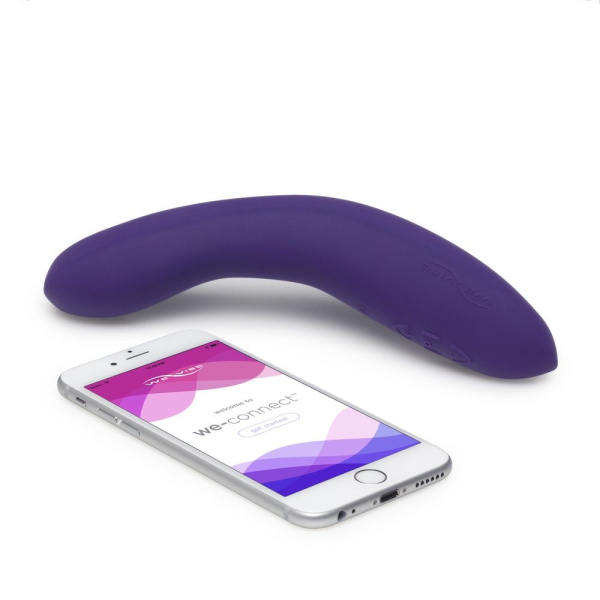 Вибратор WE-VIBE Rave фиолетовый,силикон,19,3 см.