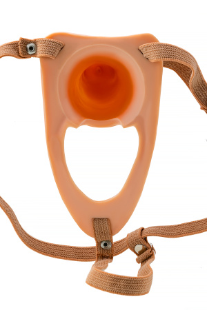 Фаллопротез RealStick Strap-On Ewan, TPE, телесный, 15 см