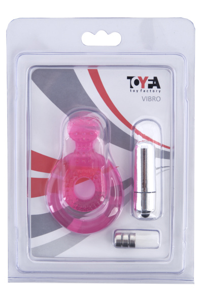 Вибронасадка Toyfa, Розовая, 6 см, Ø 2